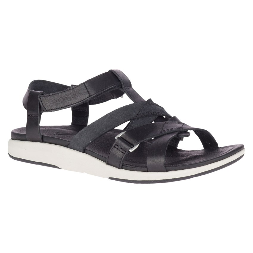 Sandales Merrell Kalari Shaw Strap Noir Femme | Q.G.LYIC